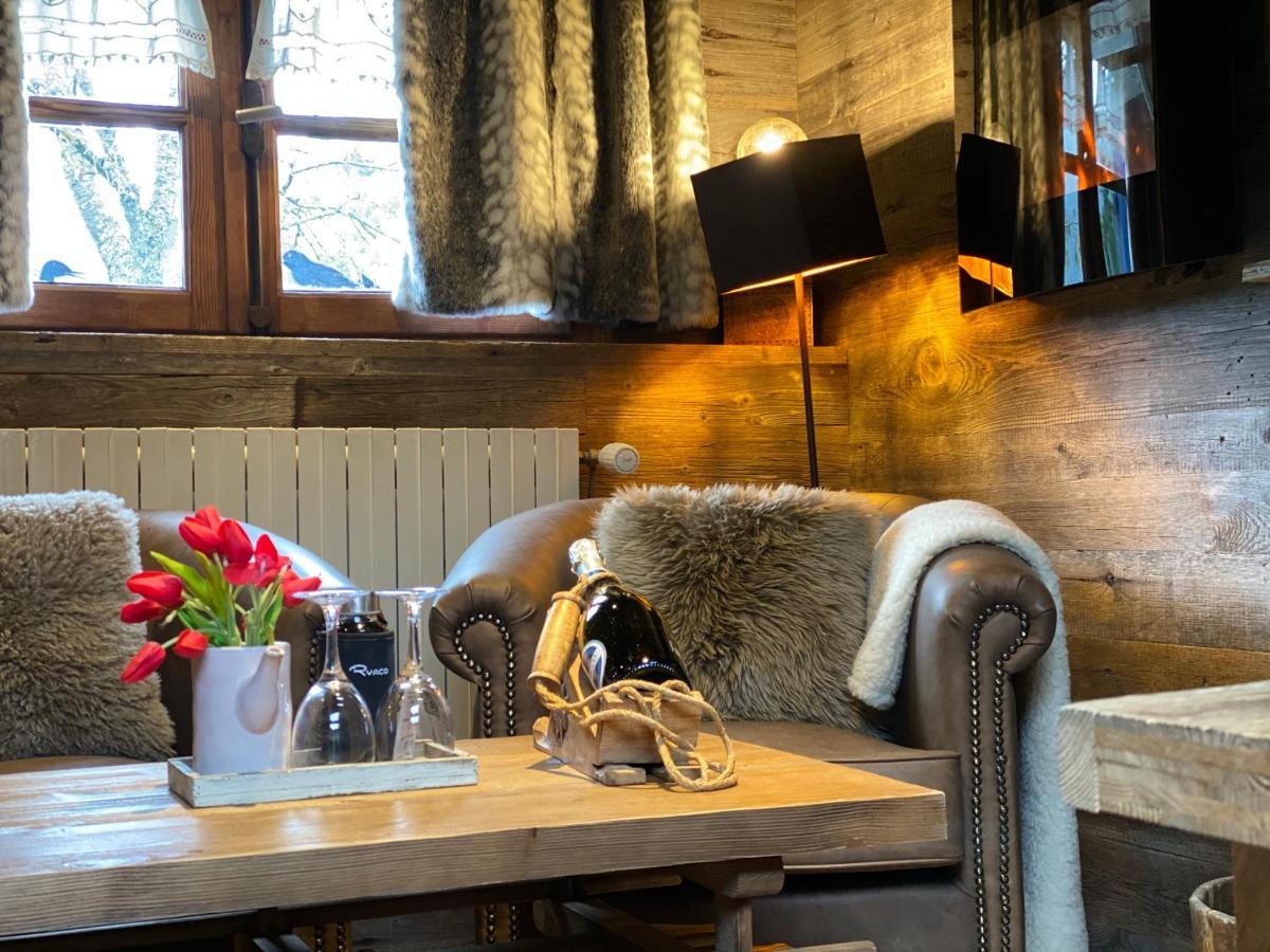 Micro-Lodge, Le Petit Nid D'Amour Montriond Eksteriør billede