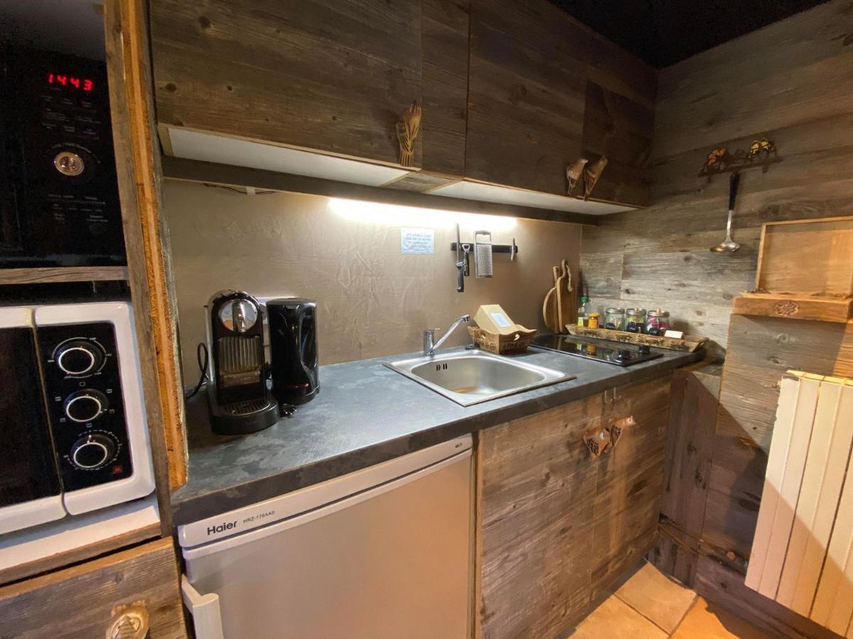 Micro-Lodge, Le Petit Nid D'Amour Montriond Eksteriør billede