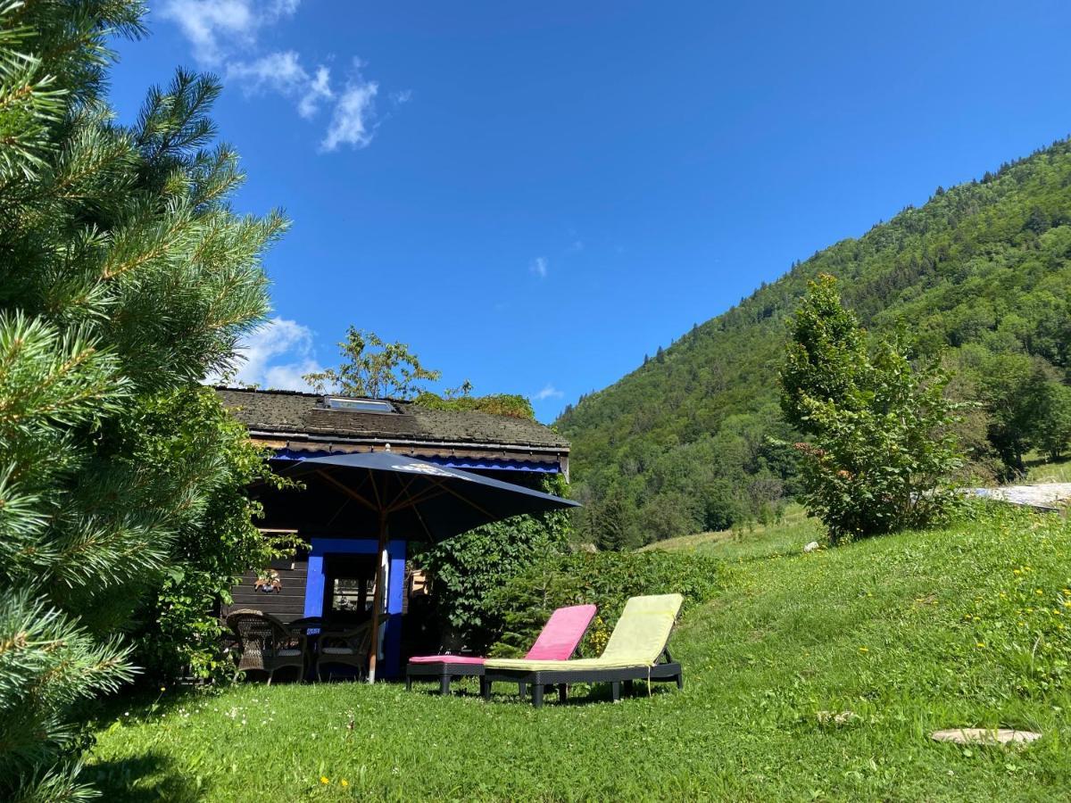 Micro-Lodge, Le Petit Nid D'Amour Montriond Eksteriør billede