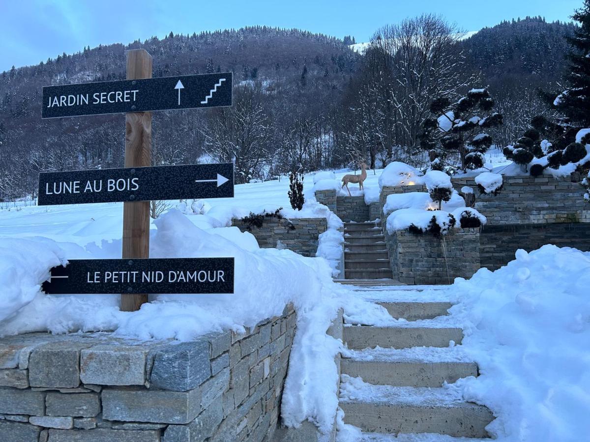 Micro-Lodge, Le Petit Nid D'Amour Montriond Eksteriør billede