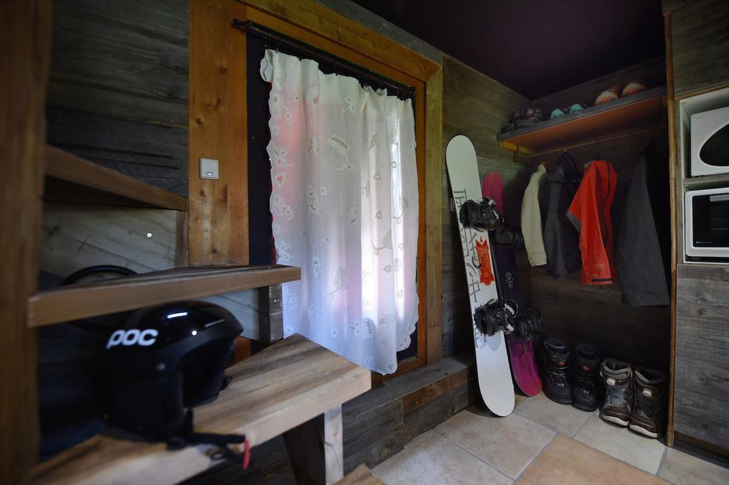 Micro-Lodge, Le Petit Nid D'Amour Montriond Eksteriør billede